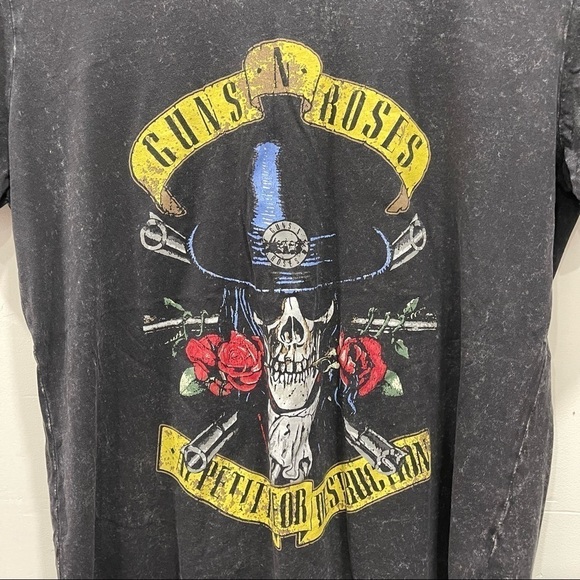 Guns N’ Roses Short Sleeve Band Tee Relaxed Appetite or Destruction - Picture 3 of 6